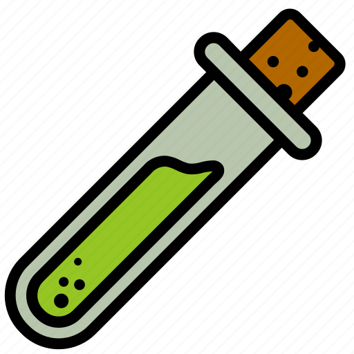 Halloween, poison, science, tube icon - Download on Iconfinder
