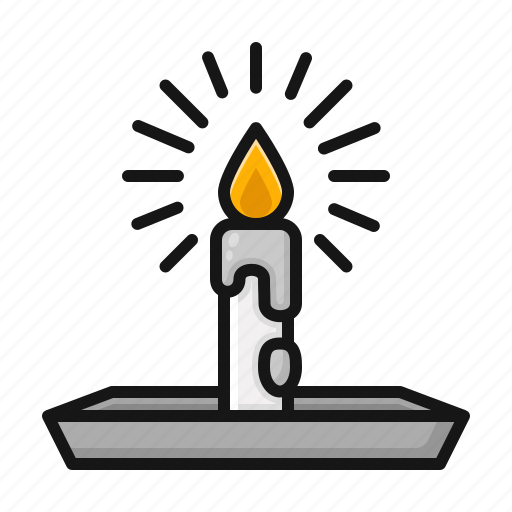Candle, christmas, halloween, light icon - Download on Iconfinder