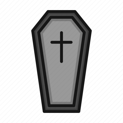 Casket, coffin, death, halloween icon - Download on Iconfinder