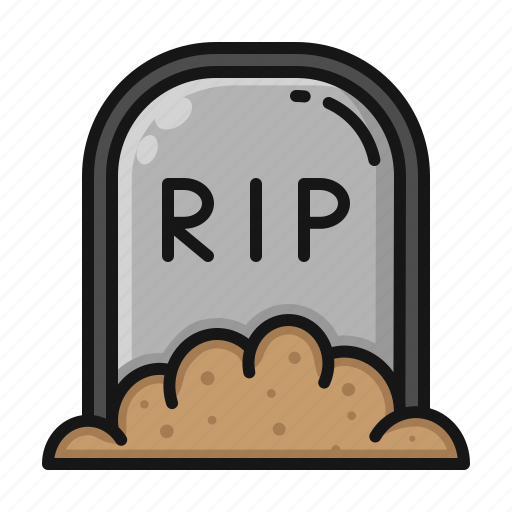 Gravestone, halloween, headstone, scary icon - Download on Iconfinder