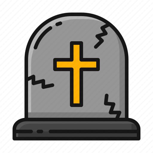 Gravestone, headstone, horror, scary icon - Download on Iconfinder