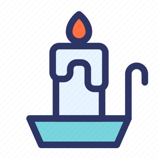 Candle, halloween, horror, light icon - Download on Iconfinder