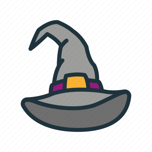 Evil, halloween, hat, magic, night, nightmare, witch icon - Download on Iconfinder