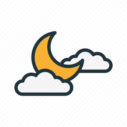 Clouds, halloween, moon, moonlight, night icon - Download on Iconfinder