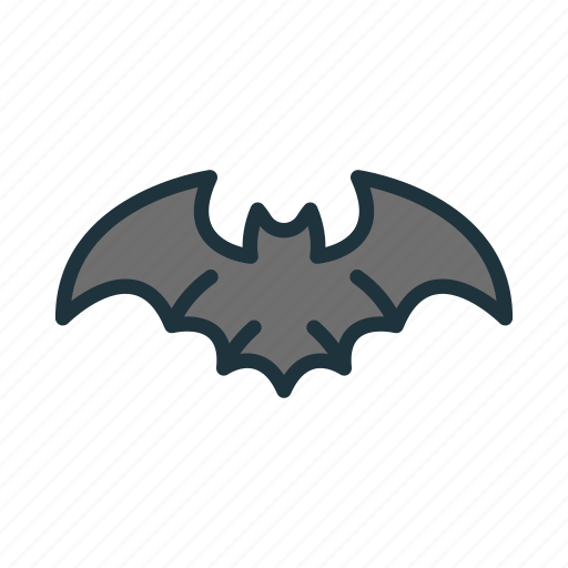 Bat, batman, fangs, halloween, night, vampire, wings icon - Download on Iconfinder