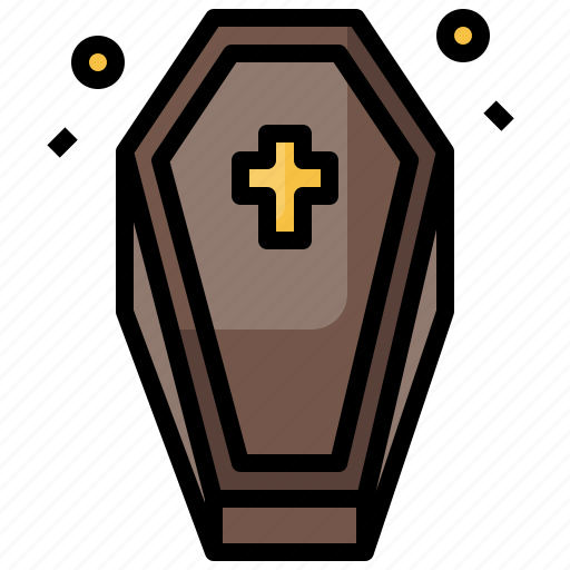Frightening, terror, scary, spooky, coffin icon - Download on Iconfinder