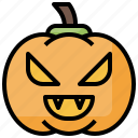 horror, spooky, fear, pumpkin, halloween