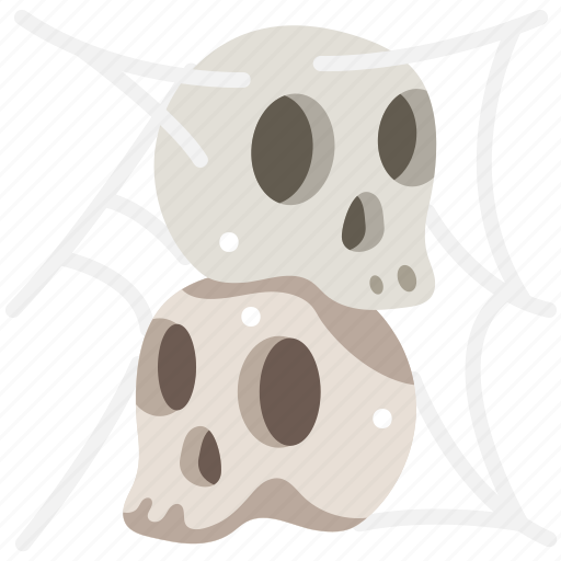 Death, halloween, horror, skull, spider web, spooky, terror icon - Download on Iconfinder