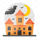 haunted, house, horror, terror, halloween, night, scary, witch