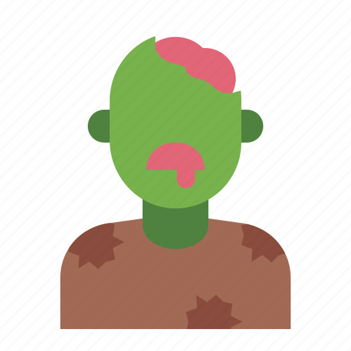 Zombie, avatar, costume, character, halloween, party, creepy icon - Download on Iconfinder