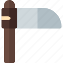 halloween, sikckle, sikcle icon, weapon icon, weapon