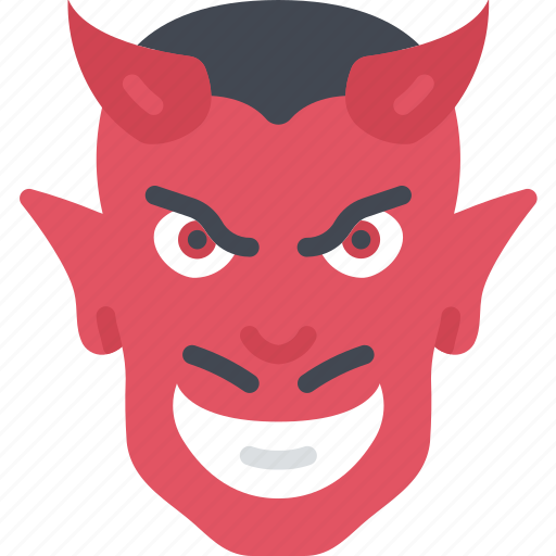 Devil, evil, halloween, red person, satan icon - Download on Iconfinder