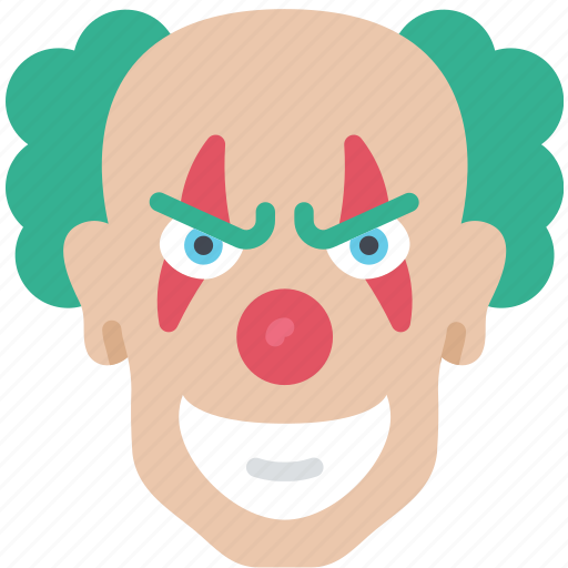 Clown, evil, halloween, jester, laugh icon - Download on Iconfinder