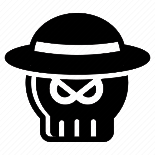 Halloween, hat, mafia, phantom, skull icon - Download on Iconfinder