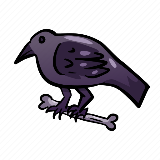 Crow, bird, halloween, fly, animal, ghost, spooky icon - Download on Iconfinder