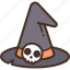 witch, hat, halloween, horror, holiday, october, celebration, cartoon, scary 