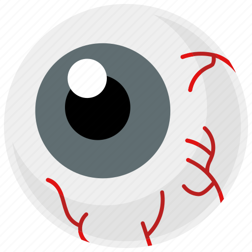 Eye, halloween, horror, holiday, october, celebration, cartoon icon - Download on Iconfinder