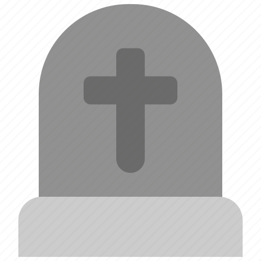 Grave, halloween, horror, holiday, october, celebration, cartoon icon - Download on Iconfinder