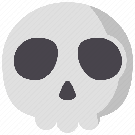 Skull, halloween, horror, holiday, october, celebration, cartoon icon - Download on Iconfinder