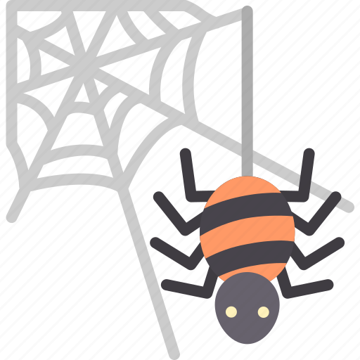 Spider, and, web, halloween, horror, holiday, october icon - Download on Iconfinder