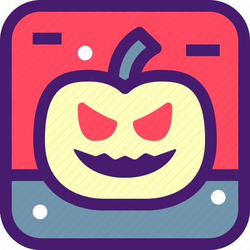 Fruit, ghost, halloween, october, pumpkin, spooky icon - Download on Iconfinder