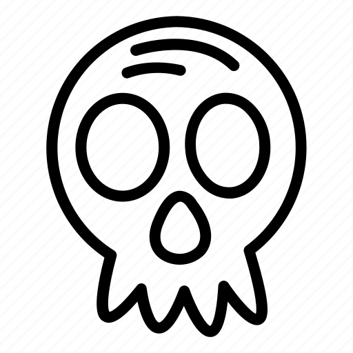 Dead, halloween, skeleton, skull icon - Download on Iconfinder