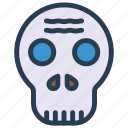 creepy, halloween, skeleton, skull