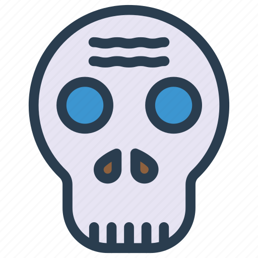 Creepy, halloween, skeleton, skull icon - Download on Iconfinder