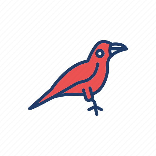 Bird, crow, fly, halloween icon - Download on Iconfinder