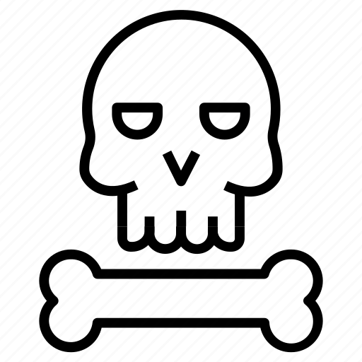 Dead, skull, danger, halloween, scary icon - Download on Iconfinder