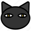 black cat, cat, halloween, scary, animal, spooky, halloween-cat 