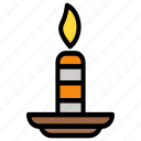 candle, light, flame, celebration, horror, halloween, lamp
