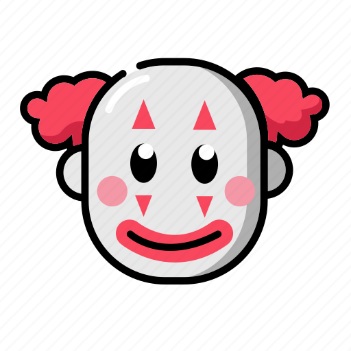 Clown, it, halloween, circus, spooky, horor, custome icon - Download on Iconfinder