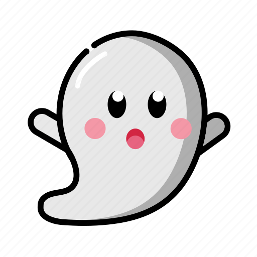Ghost, horror, cute ghost, halloween, spooky, scary, party icon - Download on Iconfinder