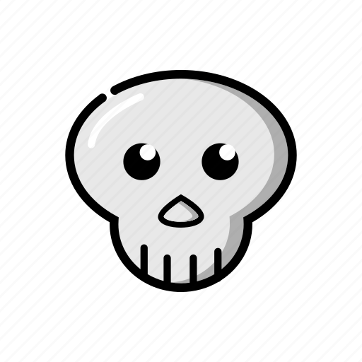 Skull, halloween, scary, horror, spooky, monster, death icon - Download on Iconfinder