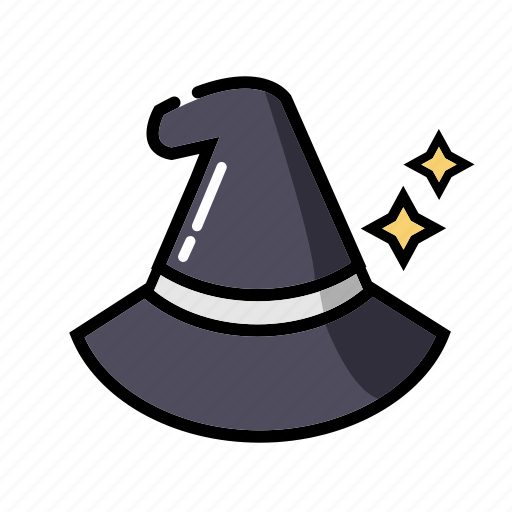 Witch, hat, halloween, magic, black magic, scary, spooky icon - Download on Iconfinder