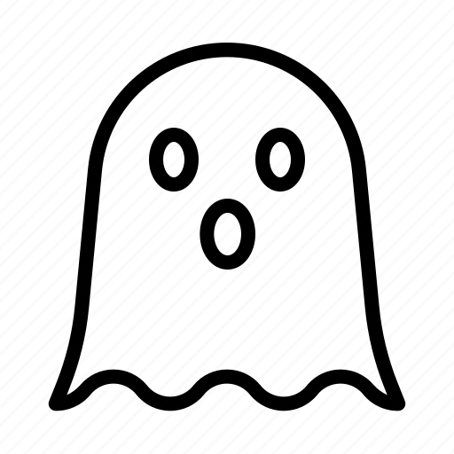 Ghost, halloween, horror, scary, spooky, white icon - Download on Iconfinder