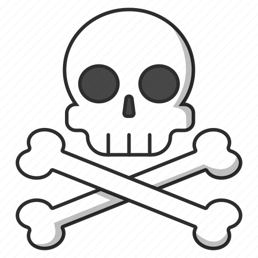 Bone, skull, halloween, death, copy icon - Download on Iconfinder