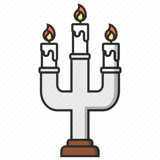 Candle, halloween, spooky, horror, light icon - Download on Iconfinder