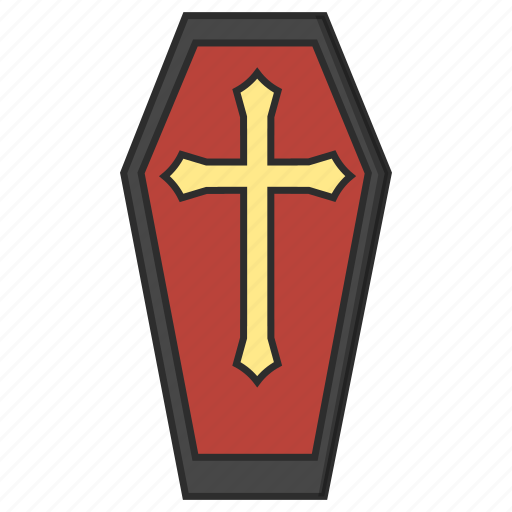 Funeral, death, tomb, halloween, cross icon - Download on Iconfinder