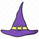 wizard, hat, halloween, witch, spooky