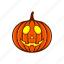 pumpkin, ghost, halloween, horror 