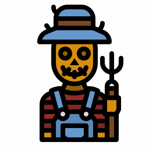 Scarecrow, garden, rural, farming, agriculture icon - Download on Iconfinder
