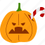 cute, pumpkin, halloween, set, ghost, scary, creepy, cartoon 