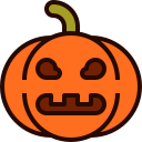 emoji, pumpkin, scary, halloween