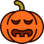emoji, pumpkin, scary, halloween, bored 