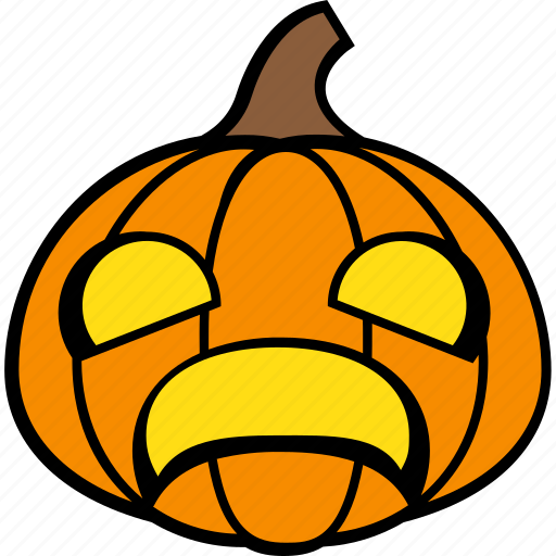Halloween, holiday, pumpkin, scared, vegetable icon - Download on Iconfinder