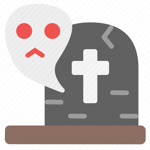 Fear, ghost, grave, scary, spooky, terror, tombstone icon - Download on Iconfinder