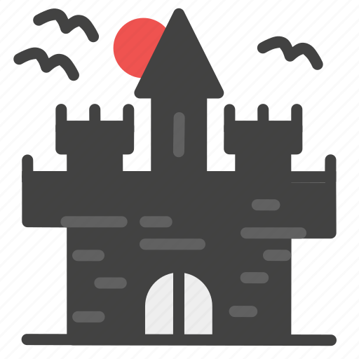 Building, castle, fantasy, halloween, haunted house, horror, phantoms icon - Download on Iconfinder