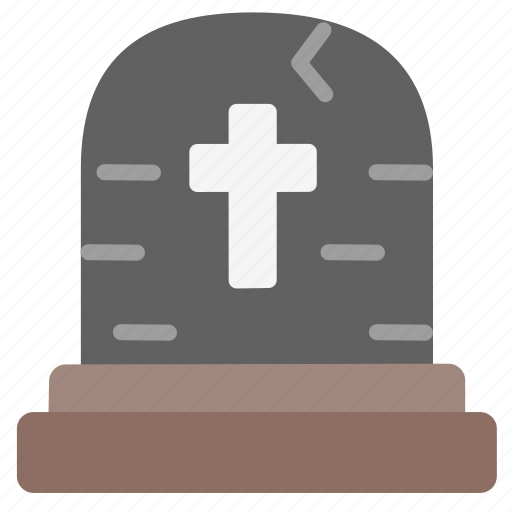 Death, grave, rip, scary, spooky, terror, tombstone icon - Download on Iconfinder